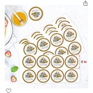 Winnie the Pooh 40 pcs honey pot stickers